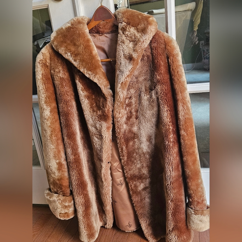 Vintage Mouton Lamb Jacket
